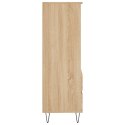 Wysoka szafka, dąb sonoma, 40x36x110 cm,materiał drewnopochodny Lumarko!