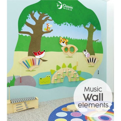 CLASSIC WORLD EDU Muzyczna Tablica Ścienna TYGRYSEK Lumarko!