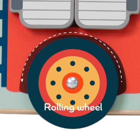 CLASSSIC WORLD Tablica Manipulacyjna Wielofunkcyjna 6w1 Straż Lumarko!