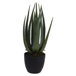 Sztuczna roślina w doniczce Aloe Vera, 25x45 cm Lumarko!