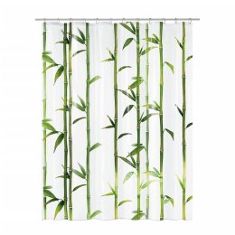 Zasłona prysznicowa Bamboo, 180x200 cm, zielona Lumarko!