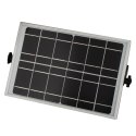 Kempingowy panel solarny, 25,5x16x10 cm, czarny Lumarko!