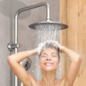 Zestaw prysznicowy z deszczownicą Screwing or Sticking, chrom Lumarko!