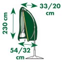 Pokrowiec na wiszący parasol ogrodowy, 54/32x230 cm Lumarko!