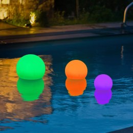 Pływająca lampa solarna, kolorowa, 20 LED Lumarko!