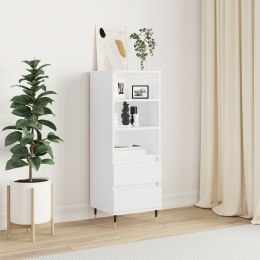 Wysoka szafka, biała, 40x36x110 cm,materiał drewnopochodny  Lumarko!