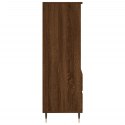Wysoka szafka, brązowy dąb,40x36x110 cm,materiał drewnopochodny  Lumarko!