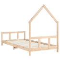 Rama łóżka dla dzieci, 90x200 cm, drewno sosnowe  Lumarko!