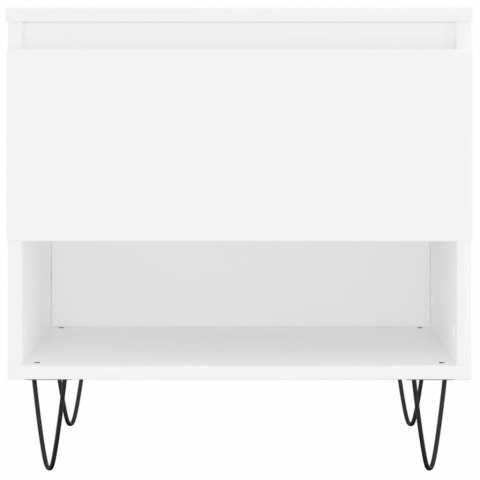 Stoliki kawowe, 2 szt., białe, 50x46x50 cm  Lumarko!