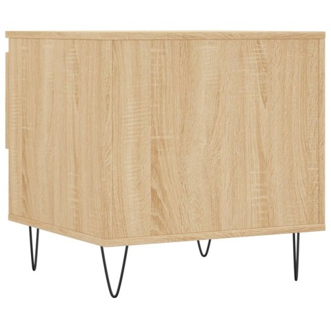 Stoliki kawowe, 2 szt., dąb sonoma, 50x46x50 cm  Lumarko!