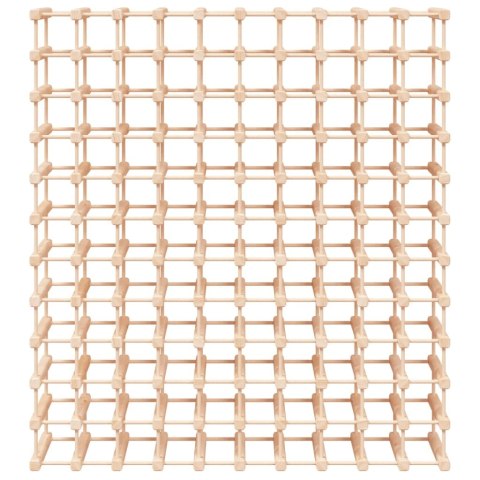Stojak na 120 butelek wina, 112,5x23x123,5 cm, drewno sosnowe  Lumarko!