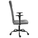 Krzesło biurowe, szare, siatka i sztuczna skóra  Lumarko!