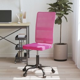 Krzesło biurowe, różowe, z siatką  Lumarko!