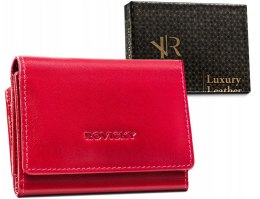 Skórzany portfel z zewnętrzną portmonetką — Rovicky Lumarko!