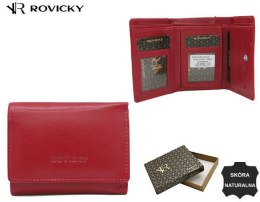 Skórzany portfel z zewnętrzną portmonetką — Rovicky Lumarko!