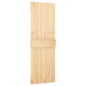 Drzwi przesuwne z osprzętem, 70x210 cm, lite drewno sosnowe  Lumarko!
