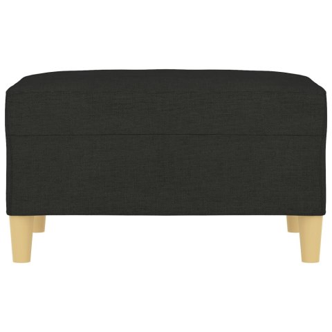 Podnóżek, czarny, 70x55x41 cm, tapicerowany tkaniną  Lumarko!