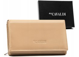 Skórzany portfel damski z systemem RFID — 4U Cavaldi Lumarko!