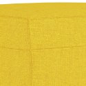 Podnóżek, jasnożółty, 70x55x41 cm, tapicerowany tkaniną Lumarko!