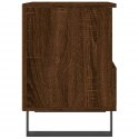 Szafka nocna, brązowy dąb, 40x35x50 cm, materiał drewnopochodny Lumarko!