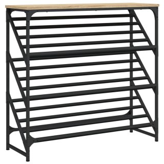 Stojak na buty, dąb sonoma, 90x30x85cm, materiał drewnopochodny Lumarko!