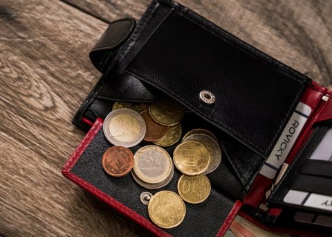 Skórzany, duży portfel męski na zatrzask — Rovicky Lumarko!