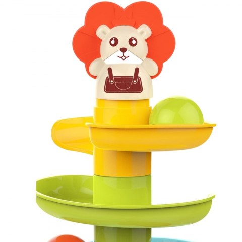 WOOPIE BABY Kulodrom Tor Kulkowy Zestaw Spirala + 6 Kulek Lumarko!