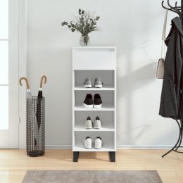Szafka na buty, biały, 40x36x105 cm, materiał drewnopochodny Lumarko!