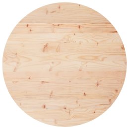 Blat do stołu, okrągły, Ø70x3 cm, lite drewno sosnowe Lumarko!