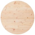 Blat do stołu, okrągły, Ø90x3 cm, lite drewno sosnowe  Lumarko!