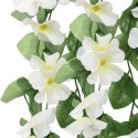 Sztuczne girlandy kwiatowe, 3 szt., białe, 85 cm  Lumarko!