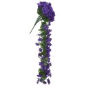 Sztuczne girlandy kwiatowe, 3 szt., ciemny fiolet, 85 cm  Lumarko!