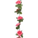 Sztuczne girlandy kwiatowe, 6 szt., czerwień różana, 240 cm  Lumarko!