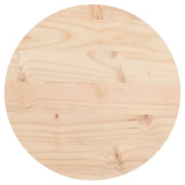 Blat stołu, okrągły, Ø30x3 cm, lite drewno sosnowe Lumarko!