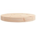 Blat stołu, okrągły, Ø30x3 cm, lite drewno sosnowe  Lumarko!