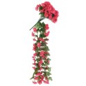 Sztuczne girlandy kwiatowe, 3 szt., różane, 85 cm  Lumarko!