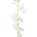 Sztuczne girlandy kwiatowe, 6 szt., białe, 180 cm  Lumarko!