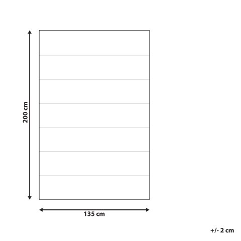 Kołdra poliestrowa bardzo ciepła 135 x 200 cm MAZONGSHAN