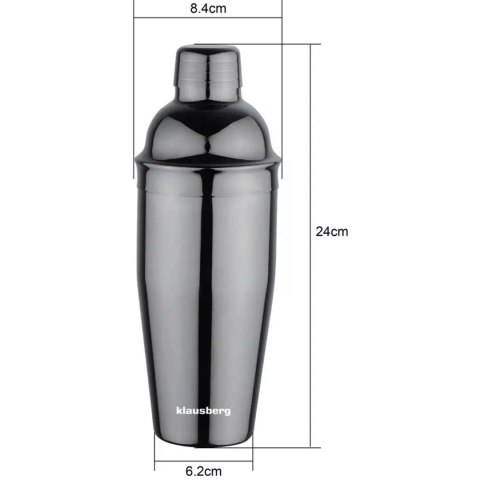 SHAKER BARMAŃSKI DO KOKTAJLI 750ml KLAUSBERG KB-7648 Lumarko!