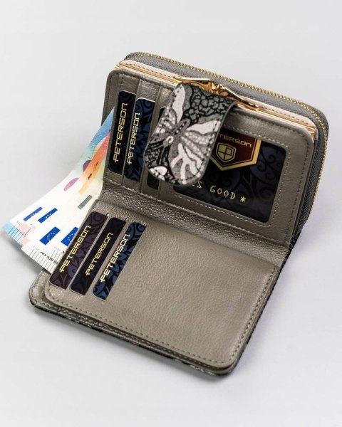 Skórzany Portfel Damski Z Systemem Rfid Lumarko!