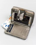 Skórzany portfel damski z systemem RFID — Peterson Lumarko!