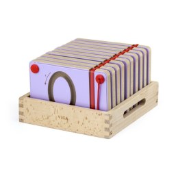 Tabliczki Magnetyczne Nauka Pisania Cyferki Viga Toys Montessori Lumarko!