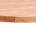 Blat do stołu, Ø70x1,5 cm, okrągły, lite drewno bukowe Lumarko!