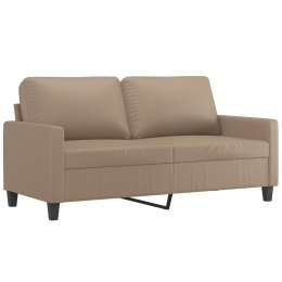 2-osobowa sofa, kolor cappuccino, 140 cm, sztuczna skóra Lumarko!