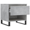 Stolik kawowy, szarość betonu, 50x46x50 cm Lumarko!