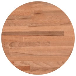 Blat do stolika, Ø30x2,5 cm, okrągły, lite drewno bukowe Lumarko!