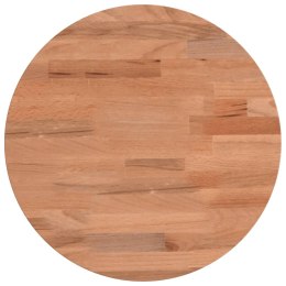 Blat do stolika, Ø30x4 cm, okrągły, lite drewno bukowe Lumarko!