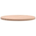 Blat do stolika, Ø50x2,5 cm, okrągły, lite drewno bukowe Lumarko!