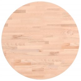 Blat do stolika, Ø50x4 cm, okrągły, lite drewno bukowe Lumarko!