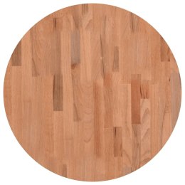 Blat do stołu, Ø60x1,5 cm, okrągły, lite drewno bukowe Lumarko!
